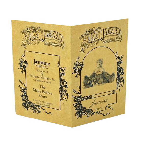 Jan Hagara 'Jasmine' Figurine Make Believe Series 1997 FirstEd 2469/3000 Box COA - Picture 12 of 16